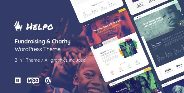 Helpo | Charity & Nonprofit WordPress Theme 1 Helpo Charity & Nonprofit WordPress Theme