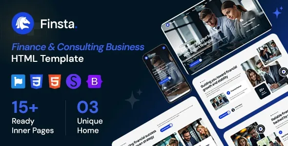 Finsta - Finance and Consulting Business HTML Template 1 Finsta - Finance and Consulting Business HTML Template