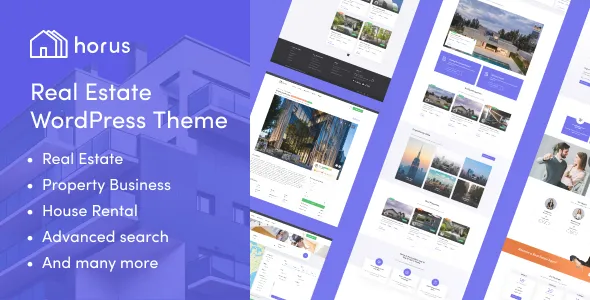 Horus – Real Estate & Property Listing WordPress Theme 1 Horus – Real Estate & Property Listing WordPress Theme