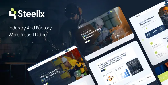 Steelix - Factory & Industrial WordPress Theme 1 Steelix - Factory & Industrial WordPress Theme