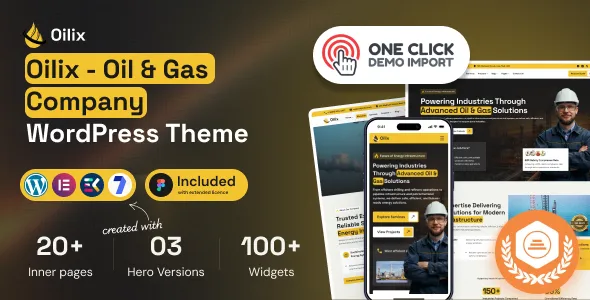 Oilix - Oil & Gas Company WordPress Theme 1 Oilix - Oil & Gas Company WordPress Theme