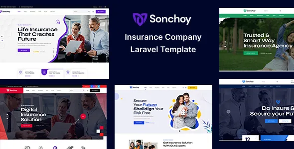 Sonchoy - Insurance Company Laravel Template 1 Sonchoy - Insurance Company Laravel Template